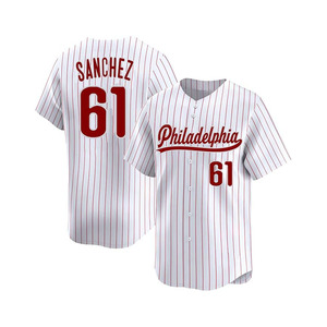 Camiseta Deportiva Personalizada con Bordado de Béisbol de Filadelfia para Hombre/Mujer/Niño - Product Image 1