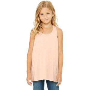 Vente en gros Débardeur pour jeunes filles débardeur décontracté ourlet du bas débardeur respirant pour jeunes filles - Product Image 6