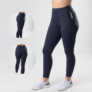 Pantalones Deportivos Baratos al por Mayor, Pantalones Deportivos con Logotipo Personalizado, Pantalones Jogger Ajustados, Pantalones Jogger Lisos para Mujer - Product Image 5