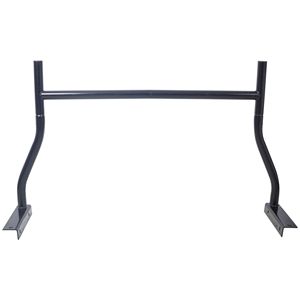 Adjustable 2-<b>Bar</b> Universal Truck Rack 650 LBS Capacity Black <b>Utility</b> Ladder Cargo Control Accessory for Contractors Pick-Up - Product Image 5