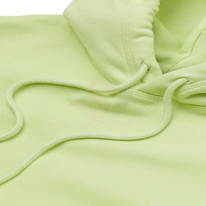 Sweat-shirt à capuche oversize pour homme, couleur unie, en coton French Terry, avec poche, respirant, streetwear décontracté, automne-hiver - Product Image 6