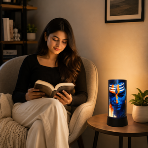 Lord Shiva LED <b>Night</b> Table Lamp Spiritual Decorative Bedside <b>Light</b> Meditation Acrylic Lamp Home Office Temple Gift Decor - Product Image 3