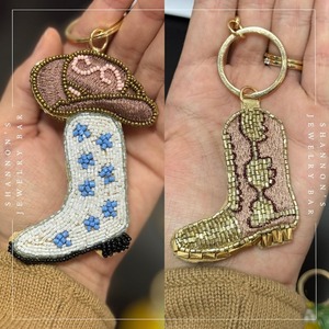 Decorative Seed Beads <b>Bag</b> <b>Charms</b> For Tote And Clutch <b>Bags</b> Elegant Seed Beads Beaded <b>Bag</b> <b>Charms</b> Crafted With Fine Detailing - Product Image 5