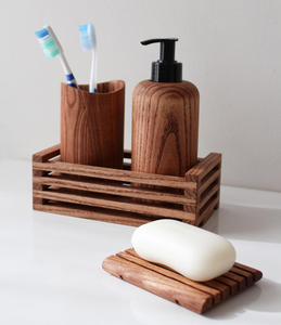 Juego de Baño de Madera de Alta Calidad, Juego de Baño de Madera Natural para Hotel, Artículo para el Hogar, Juego de Baño de Madera Más Vendido - Product Image 3