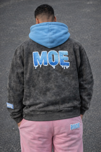 Premium Men's Double Layer Acid Wash Hoodies Sweatshirt Heavy Cotton Streetwear Custom OEM Clothing Factory Wholesale Supplier - Product Image 6