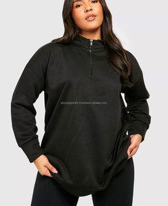 Sudadera con Capucha Personalizada para Mujer, 100% Algodón, Felpa, Corte Holgado, Chaqueta Deportiva con Logotipo Frontal y Cremallera para Ejercicio Físico - Product Image 3