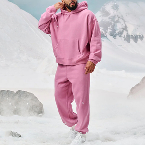 Nuevas Sudaderas con Capucha de Invierno para Hombre, de Alta Calidad, Bordadas, 100% Algodón, Talla Grande, Estilo Urbano, Transpirables, con Forro Polar - Product Image 5