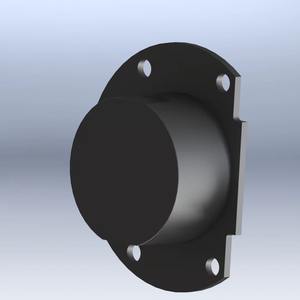 Services de fonderie pour système utilitaire de montage de diaphragme de valve d'entrée de compresseur en acier inoxydable de qualité industrielle et acier doux avec bride - Product Image 6