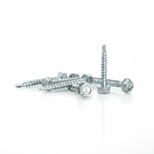 Tornillos hexagonales personalizados de 13mm-100mm para instalaciones de fabricación de hardware en Vietnam, Clase 4.8 6.8, de acero al carbono galvanizado/zincado - Product Image 4