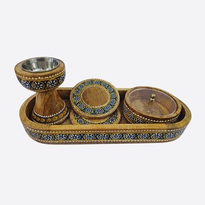 Luxury wooD Mabkhara <b>Oud</b> Burner for Home Decor and Fragrance Decorative Sandalwood Look Resin <b>Bakhoor</b> Burner - Product Image 6