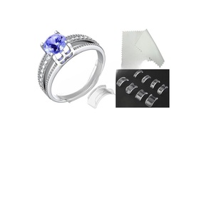 Transparent Silicone <b>Ring</b> <b>Size</b> <b>Adjuster</b> Resizer Set Loose <b>Ring</b> Fitter SUNTOOLS/STIPL Model 388(XVI) for Jewelry Repair Display - Product Image 1