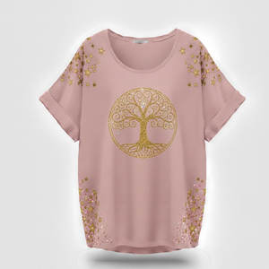 T-shirt décontracté pour homme en tissu toile imprimé à l'encre à base d'eau, respectueux de l'environnement, col rond, manches courtes, séchage rapide, toucher doux, coupe classique - Product Image 5