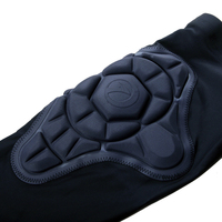 Nouvelle protection de genou légère en spandex et nylon avec bandes élastiques et ajustement confortable pour les joueurs de badminton jeunes et adultes