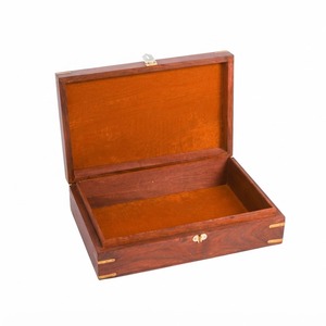 Wooden <b>Jewelry</b> <b>Box</b> With Hand Carved Floral Design Premium <b>Vintage</b> Sheesham Wood Storage <b>Box</b> For Rings & Necklaces Wholesale Bulk - Product Image 5