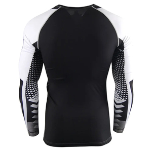 เสื้อรัดกล้ามเนื้อ MMA คุณภาพสูง แขนยาว ระบายอากาศได้ดี แห้งเร็ว UPF50+ สำหรับทุกเพศ ออกแบบได้ตามต้องการ เพื่อประสิทธิภาพสูงสุด - Product Image 2