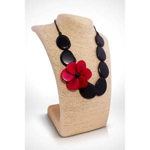 Collier en résine artisanal élégant pour femmes, accessoire de mode en cristal - Product Image 4