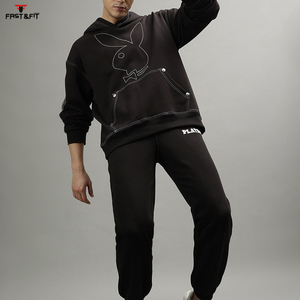 เสื้อฮู้ดดี้ผู้ชายยอดนิยม ดีไซน์สวย คุณภาพสูง ผ้าฝ้าย ระบายอากาศ แห้งเร็ว พิมพ์ลายปัก สำหรับฤดูหนาว - Product Image 5