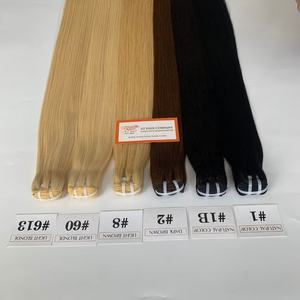 Venta al por mayor de longitud larga marrón claro 12A Grado Remy Extensiones de cabello vietnamita Paquetes crudos a precios competitivos - Product Image 5