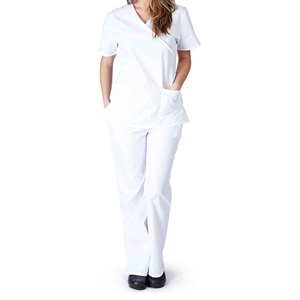 Tenues d'infirmière médicales élégantes, confortables et respirantes à prix bas, personnalisables, unisexes, par Raw to Fine. - Product Image 2