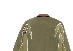 Modern Winter Men's <b>Canvas</b> <b>Jacket</b> Front Logo Eco-Friendly Quick Dry Breathable Customizable Colors Sizes for Street Style Daily - Product Image 3