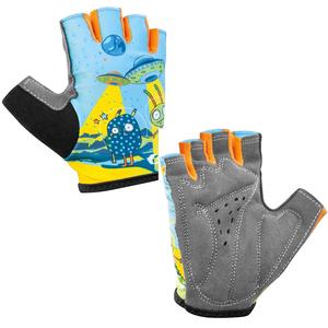 Gants de course pour enfants, personnalisés, dorés et imprimés, courts pour doigts, vente en gros, 2022 - Product Image 1