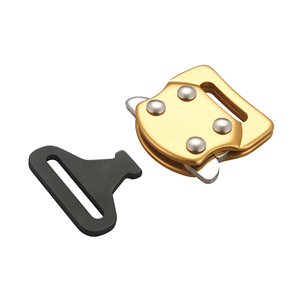 Safety Belt Buckle <b>Small</b> Lightweight Aluminum Material <b>Side</b> Release For Outdoor Gear Strap Buckle - Product Image 1