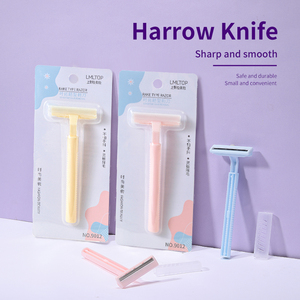 Rasoir à manche métallique économique, lame remplaçable, rasoir de barbier, rasoir droit pour homme sans lame - Product Image 6