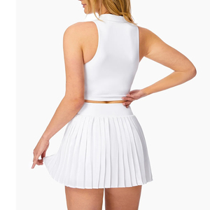 Pickleball Tank for Women Pickleball Racerback Tank Top Paddle Power Women’s Pickleball Tank Top And Short Sets - Product Image 2