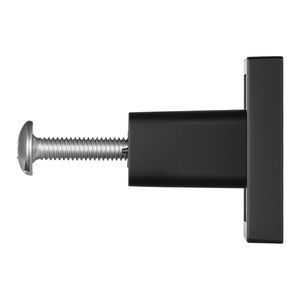 Set di 10 Maniglie Nere in Lega di Zinco da 3 cm per Mobili, Pomelli Quadrati per Cassetti e Maniglie per Porte di Cucina e Cassettiere - Product Image 6