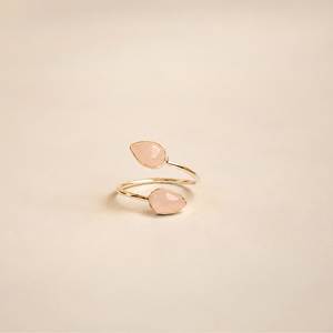 Vintage Wholesale 925 <b>Sterling</b> <b>Silver</b> Rose Quartz <b>Adjustable</b> <b>Rings</b> for Women Fine Gifts Jewelry - Product Image 3