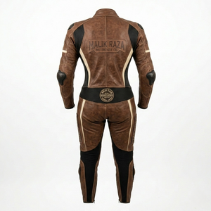 Combinaison de moto pour femme de luxe faite à la main, taille personnalisée, sur mesure - Product Image 2