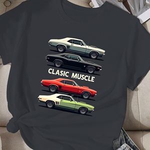Camiseta de mujer de coches Classic Muscle comfit - Product Image 2