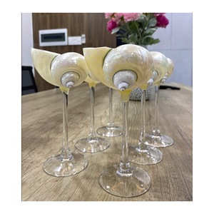 Tasse en coquillage naturel de haute qualité, faite à la main, décoration de maison de style côtier, cadeau inspiré de l'océan, fournisseur en gros du Vietnam, prête à être expédiée - Product Image 6