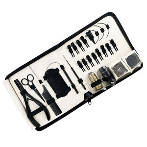 Professional High Quality Stainless Steel Hair Extension <b>Tools</b> <b>Kit</b> 2 Hole Crimping Plier 12pcs Clips Parting <b>Tool</b> <b>Mini</b> - Product Image 4
