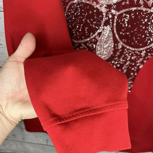 Sudadera con Capucha Essentials Skull 100% Algodón, Felpa Francesa, con Cristales de Imitación, Ropa Casual, Talla Grande, Sudadera con Capucha Brillante de Marca - Product Image 4