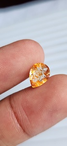 Pierre précieuse naturelle de qualité AAA+ incroyablement sublime, couleur pierre de soleil orange, en vrac, pour la création de bijoux, au prix de gros, toutes formes et tailles disponibles. - Product Image 1