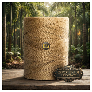 Fil de jute écologique de qualité supérieure, 111 lb/1 pli, fabriqué au Bangladesh, idéal pour l'exportation et le commerce. - Product Image 1