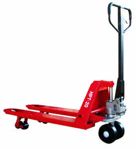 Cric de palette manuel de 3000 kg avec fourches à cheval Camion de levage manuel efficace Véhicule de palette de levage manuel efficace - Product Image 4