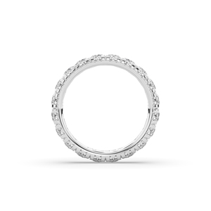 แหวนเพชรแล็บทรงกลมเจียระไนบริลเลียนท์น้ำหนักเบา 2.20 กะรัต ทอง 14K 10K แท้ ดีไซน์พิเศษ สำหรับงานแต่งงาน จากโรงงานผู้ผลิต - Product Image 5