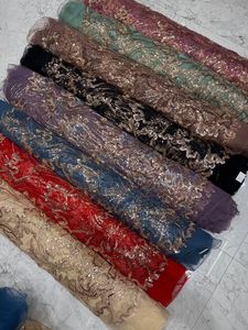 New Collection Good Quality Rainbow Sequence Net Fabric for Making Party Wear Dresses From Indian Supplier at Export Price - Product Image 4