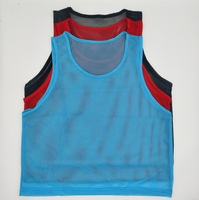 Nouveau design 2026 – Maillot d'entraînement de football respirant à motif drapeau, débardeur unisexe à manches courtes