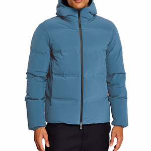 Chaqueta Acolchada Unisex, Ligera, Térmica, Aislante, Cortavientos, con Cierre Completo, Informal, para Invierno y Uso Diario - Product Image 1