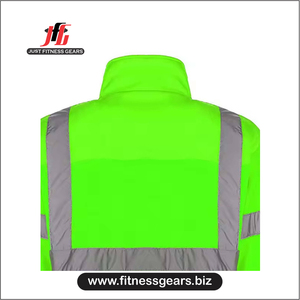 JUST FITNESS GEARS JFG-WJ-2234 Winter <b>Men</b> Hooded High-Visibility Work <b>Jacket</b> Canvas Custom Logo/Color Breathable Eco-Friendly - Product Image 5