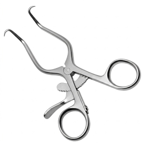 เครื่องมือผ่าตัดแบบยึดติดด้วยตัวเอง รุ่น Silver Angled Custom Gelpi Retractor สำหรับการเปิดแผลกระดูกและข้อและยึดเนื้อเยื่อ - Product Image 5