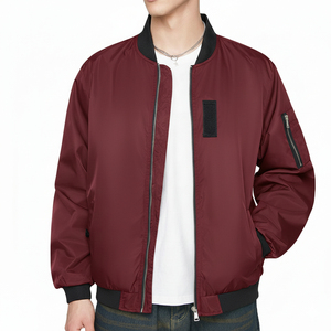 Men Bomber <b>Jacket</b> Casual <b>Slim</b> <b>Fit</b> <b>Jacket</b> For Men Wholesale Supplier Professional Manufacture - Product Image 1