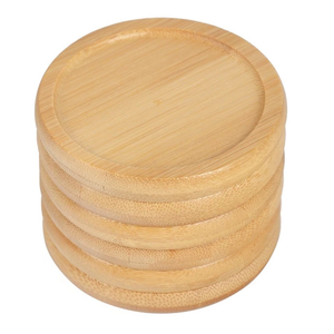 Plato de Mimbre Natural Reutilizable, Ecológico, con Protección Térmica, Diseño Clásico de Flores, Decoración y Regalo para Fiestas, Hecho en Vietnam - Product Image 3