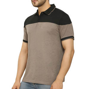 Camiseta de Hombre de Manga Corta, Corte Regular, Tejido de Algodón y Spandex, Ajuste Cómodo, Bolsillo Frontal con Logotipo, Estilo Casual, OEM - Product Image 3