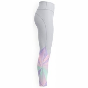 Leggings taille haute pour femmes, couleur unie, vente en gros, extensibles, tricotés, respirants, confortables, toutes saisons, en Spandex et Nylon - Product Image 3