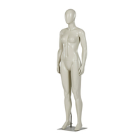 Mannequin de présentation en fibre de verre, corps entier, tête détachable, pour femme, pose debout, bonne qualité, pour affichage de vêtements, fabriqué en Chine/Taïwan