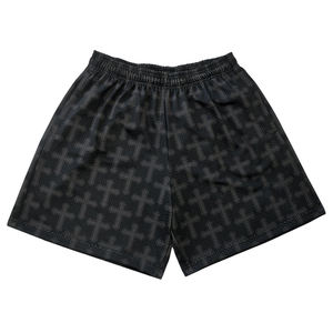100% Polyester Fully Sublimation Unisex Basketball Custom Mens Mesh Shorts Double <b>Layer</b> 7 Inch Mesh Shorts With Pockets - Product Image 3